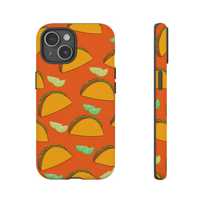 Tacos and Lime Phone Case - for Apple, Samsung, and Google Phones