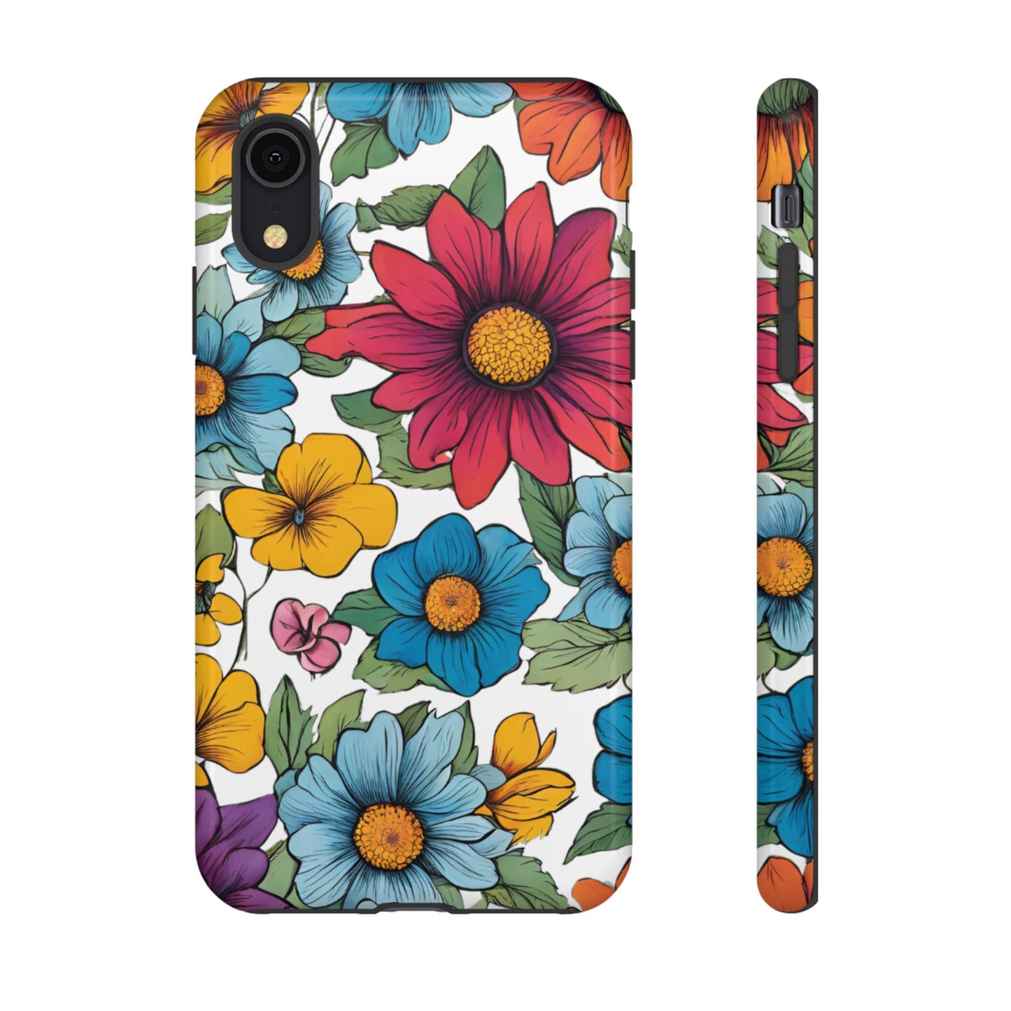 Floral Phone Case - for Apple, Samsung, and Google Phones