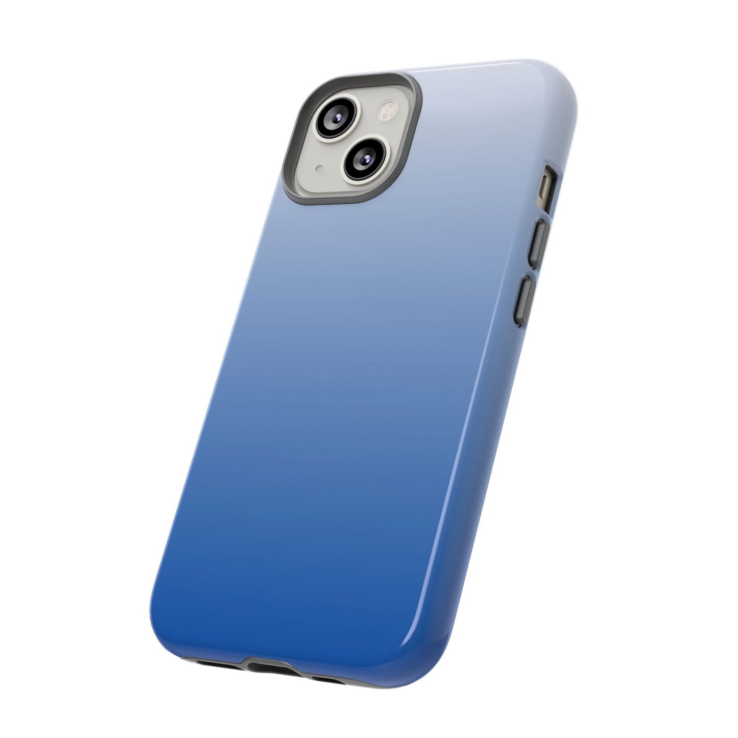 Ombre Blue and White Phone Case - for Apple, Samsung, and Google Phones