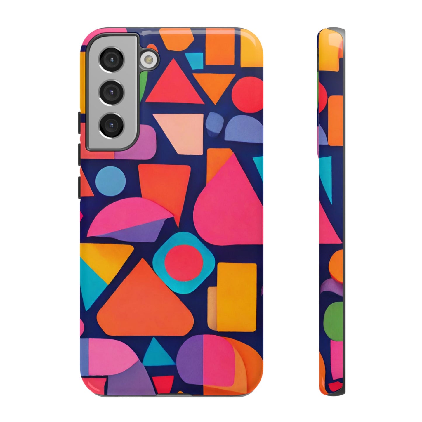 Abstract Geometric Shapes Phone Case - for Apple, Samsung, and Google Phones