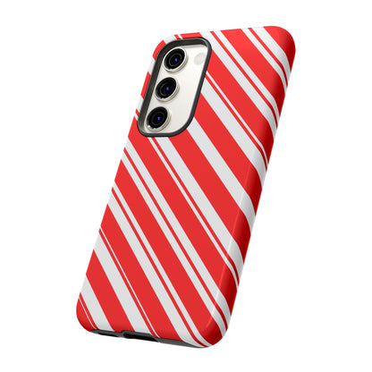 Candy Cane Phone Case - for Apple, Samsung, and Google Phones