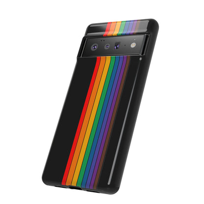 Rainbow Stripe Phone Case - for Apple, Samsung, and Google Phones