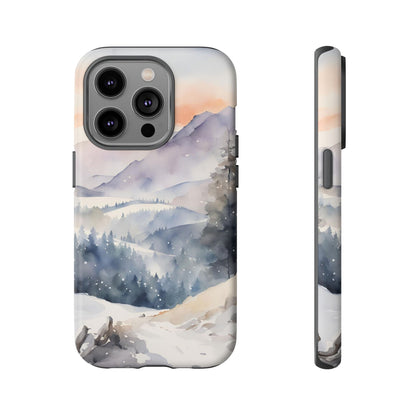 Winter Snowscape Phone Case - for Apple, Samsung, and Google Phones