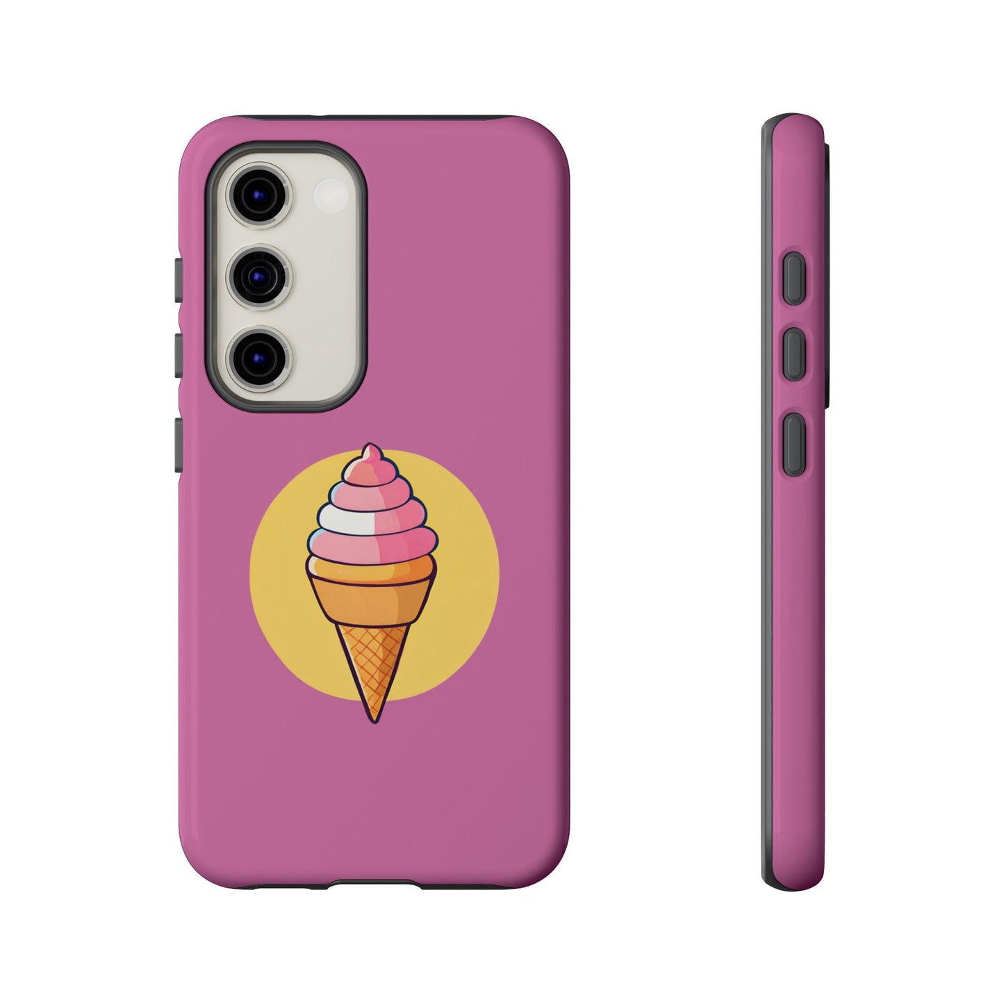 Ice Cream Cone Phone Case - for Apple, Samsung, and Google Phones