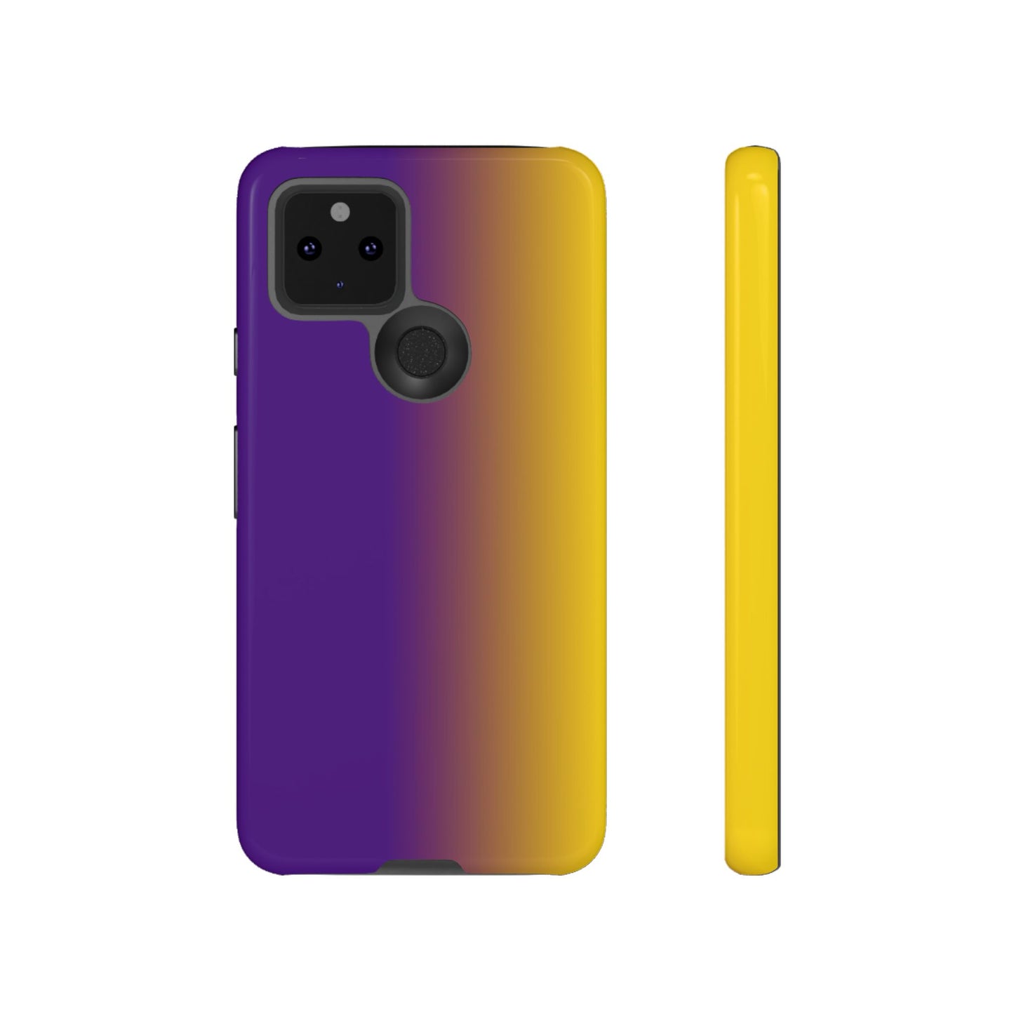 Ombre Purple and Gold Phone Case - for Apple, Samsung, and Google Phones