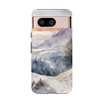 Winter Snowscape Phone Case - for Apple, Samsung, and Google Phones