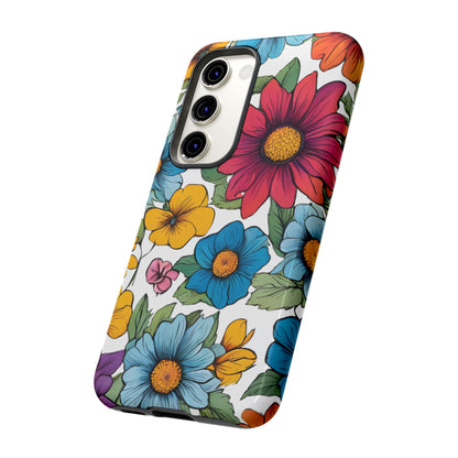 Floral Phone Case - for Apple, Samsung, and Google Phones