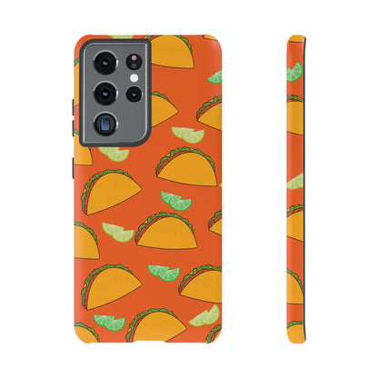 Tacos and Lime Phone Case - for Apple, Samsung, and Google Phones