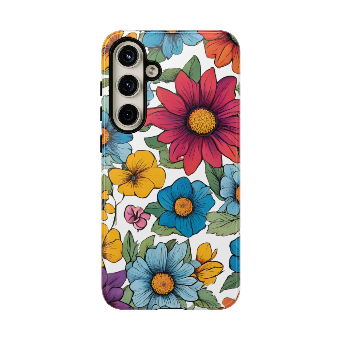 Floral Phone Case - for Apple, Samsung, and Google Phones