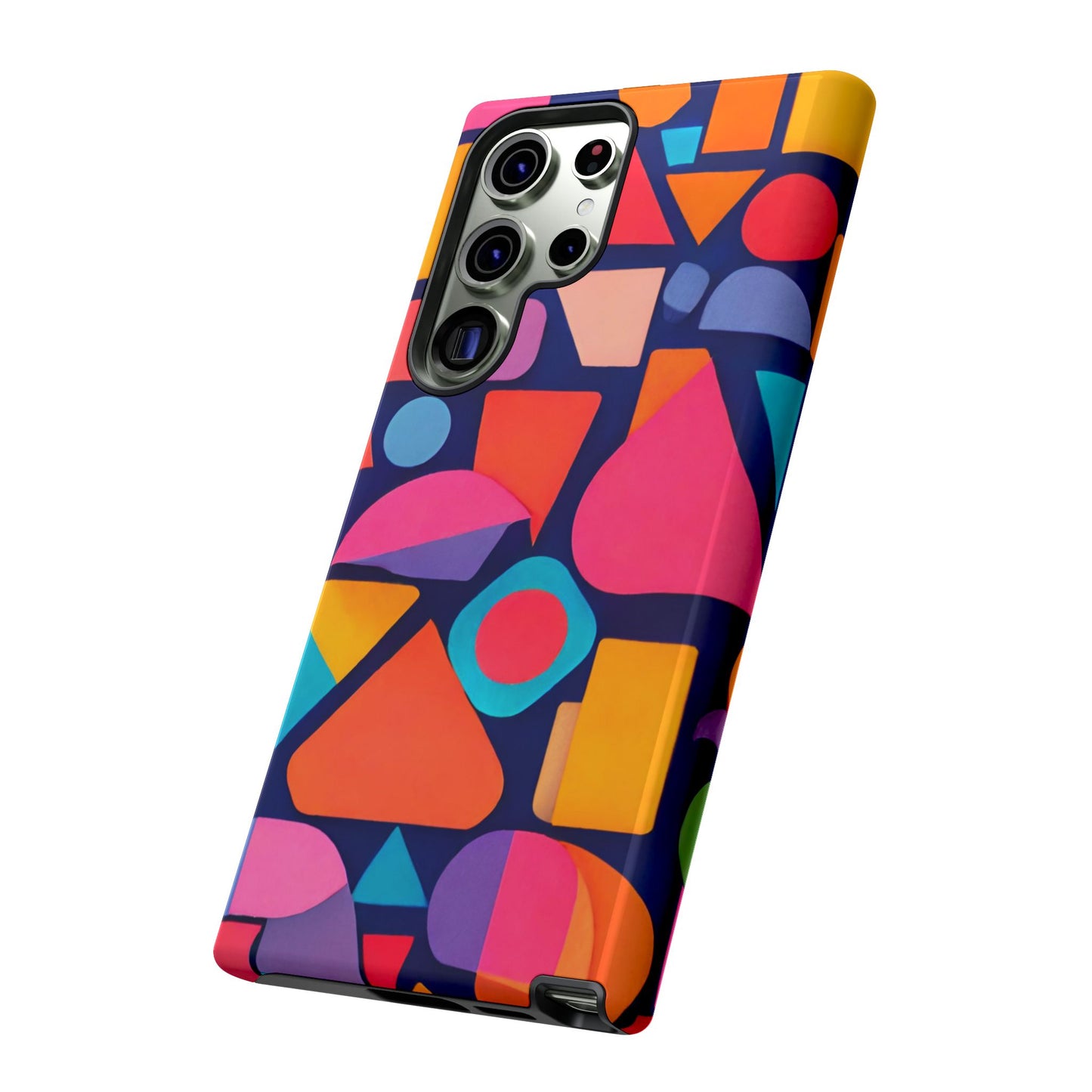 Abstract Geometric Shapes Phone Case - for Apple, Samsung, and Google Phones