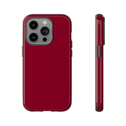 Burgundy Phone Case - for Apple, Samsung, and Google Phones