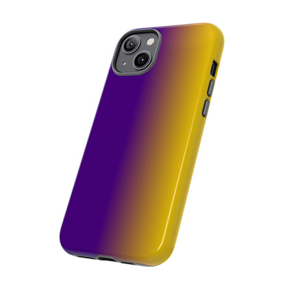 Ombre Purple and Gold Phone Case - for Apple, Samsung, and Google Phones