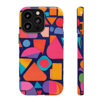 Abstract Geometric Shapes Phone Case - for Apple, Samsung, and Google Phones