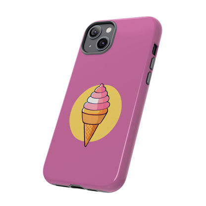 Ice Cream Cone Phone Case - for Apple, Samsung, and Google Phones