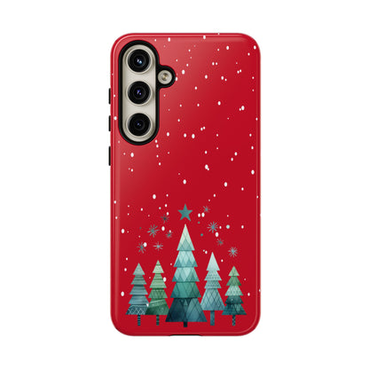 Christmas Pines Phone Case - for Apple, Samsung, and Google Phones