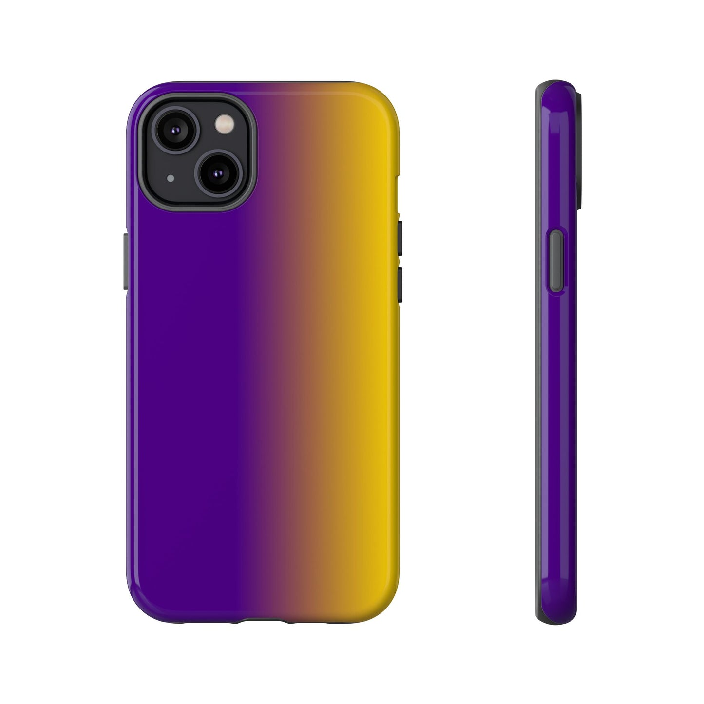 Ombre Purple and Gold Phone Case - for Apple, Samsung, and Google Phones