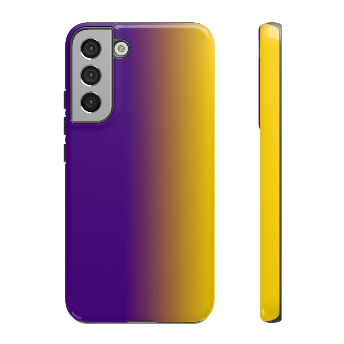 Ombre Purple and Gold Phone Case - for Apple, Samsung, and Google Phones