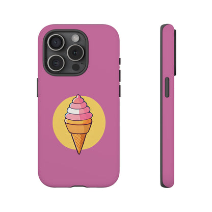 Ice Cream Cone Phone Case - for Apple, Samsung, and Google Phones