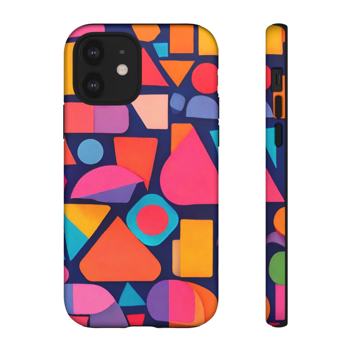 Abstract Geometric Shapes Phone Case - for Apple, Samsung, and Google Phones