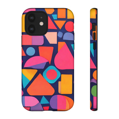 Abstract Geometric Shapes Phone Case - for Apple, Samsung, and Google Phones