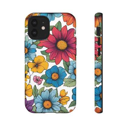 Floral Phone Case - for Apple, Samsung, and Google Phones