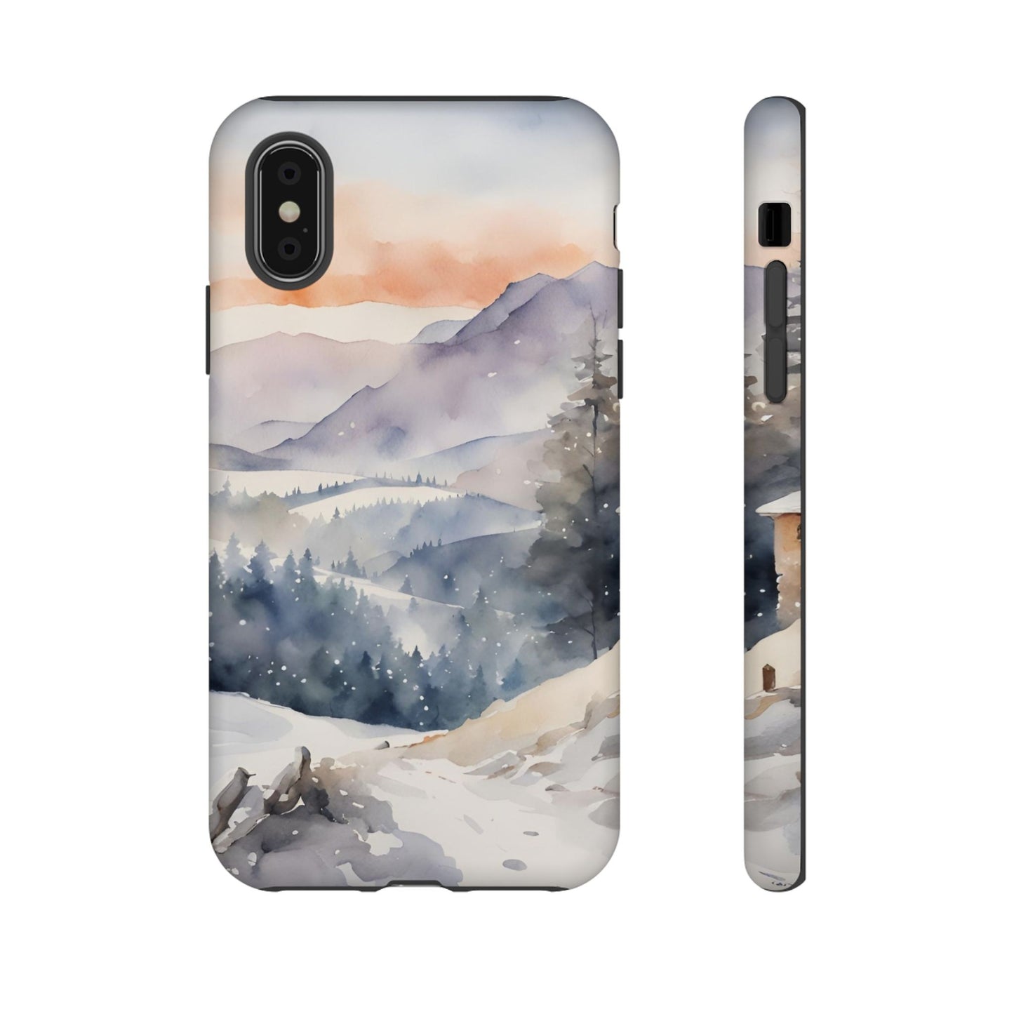 Winter Snowscape Phone Case - for Apple, Samsung, and Google Phones