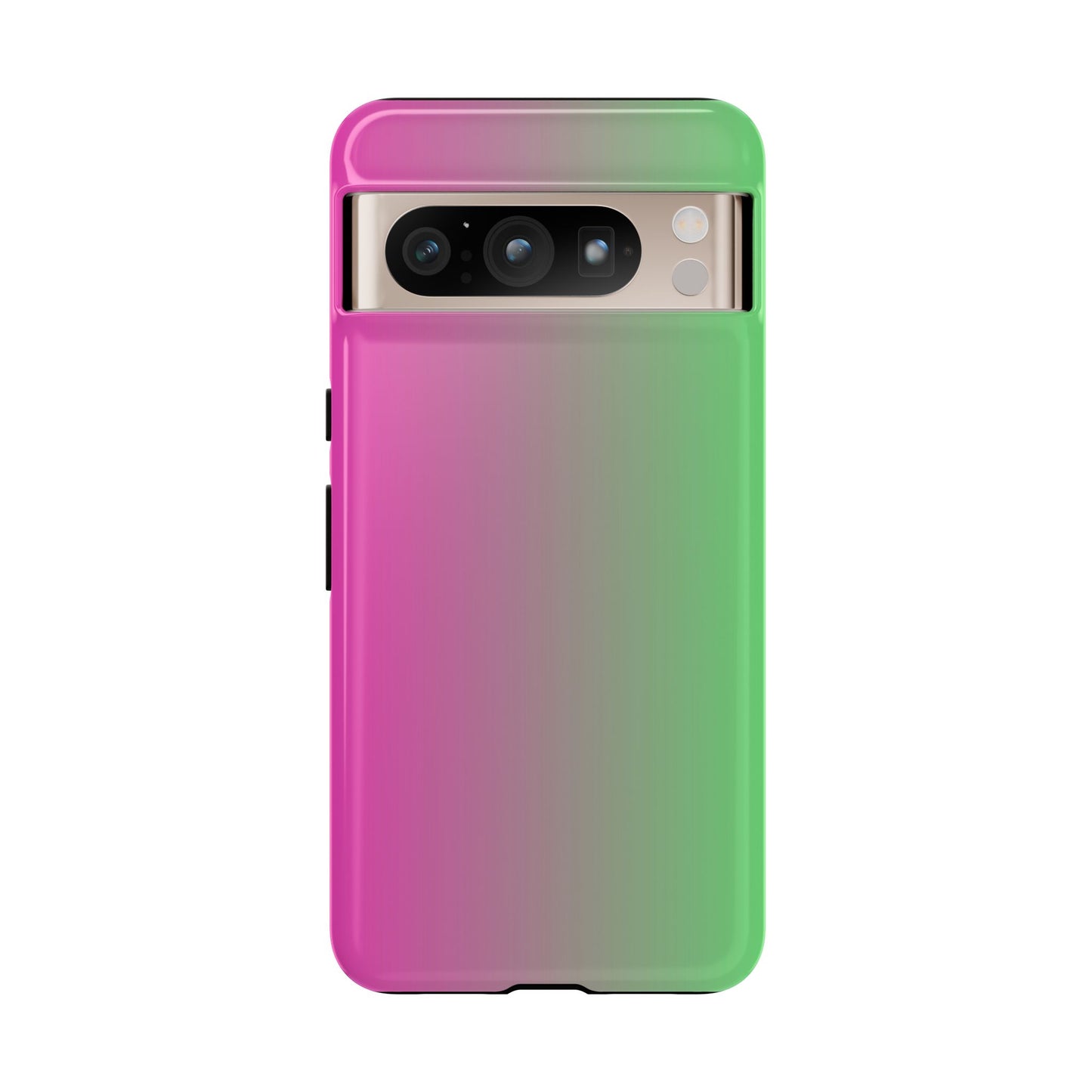 Ombre Pink and Green Phone Case - for Apple, Samsung, and Google Phones