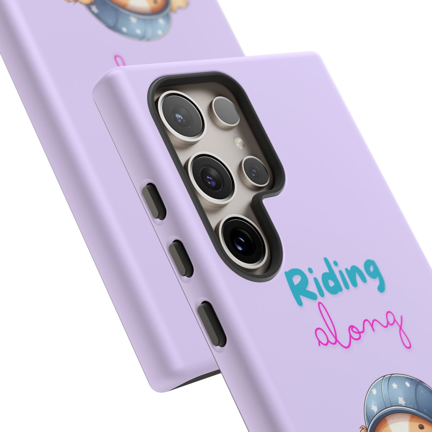 Purple Puppy Phone Case - for Apple, Samsung, and Google Phones