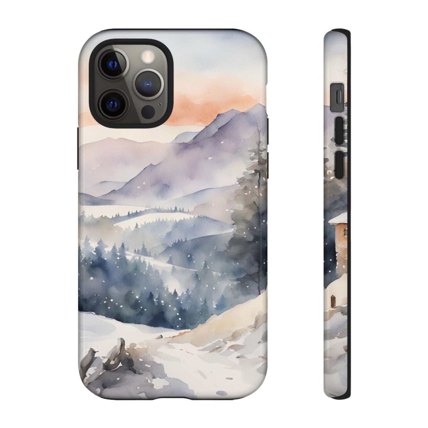 Winter Snowscape Phone Case - for Apple, Samsung, and Google Phones