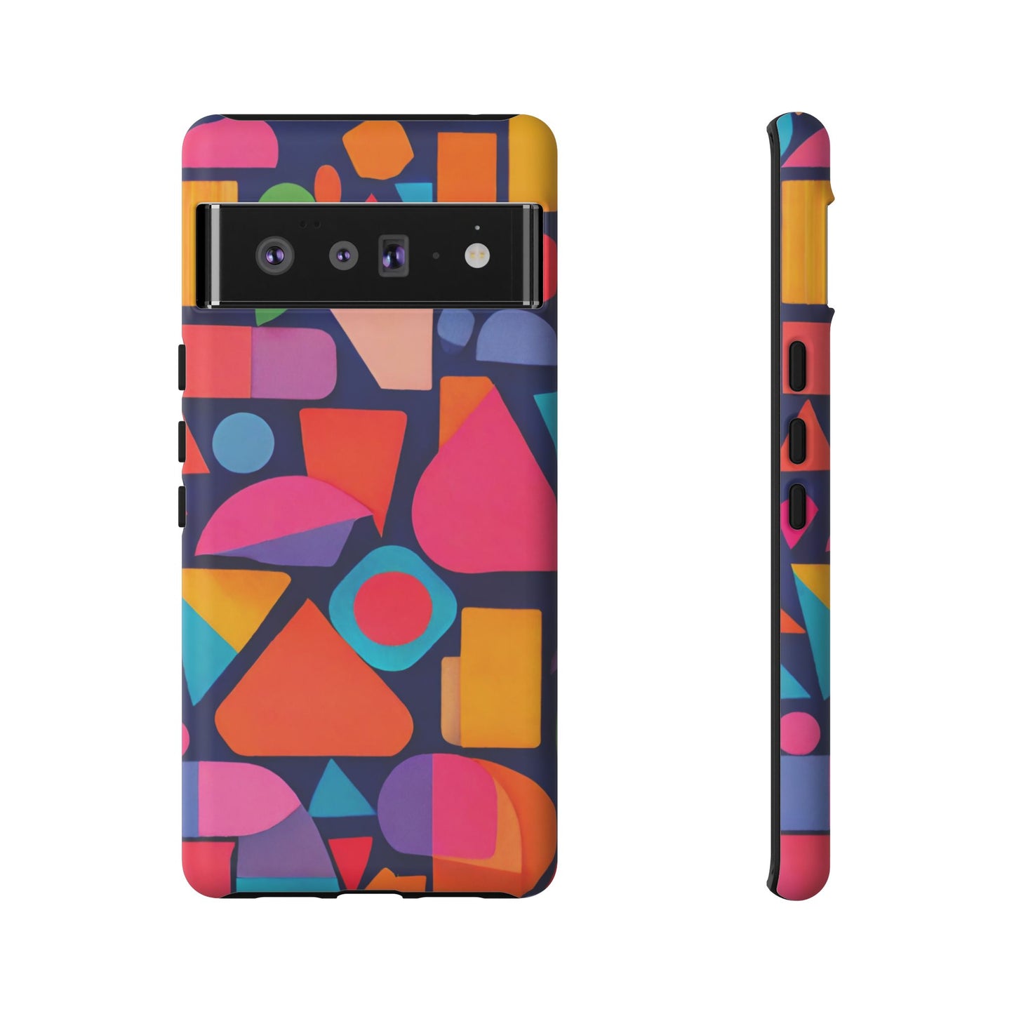 Abstract Geometric Shapes Phone Case - for Apple, Samsung, and Google Phones