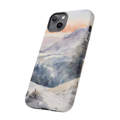 Winter Snowscape Phone Case - for Apple, Samsung, and Google Phones