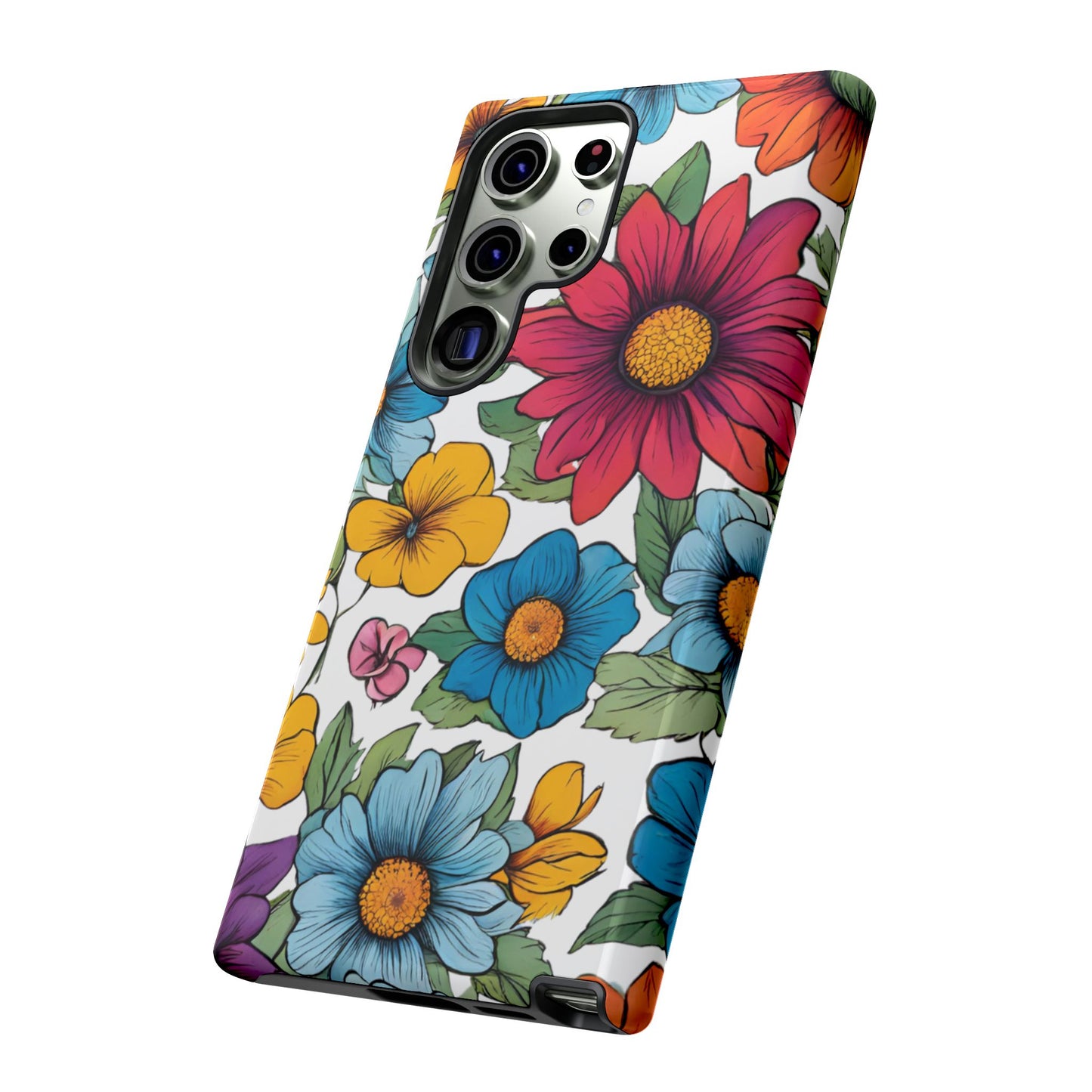 Floral Phone Case - for Apple, Samsung, and Google Phones