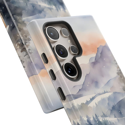 Winter Snowscape Phone Case - for Apple, Samsung, and Google Phones