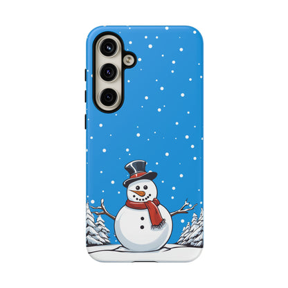 Snowman Phone Case - for Apple, Samsung, and Google Phones