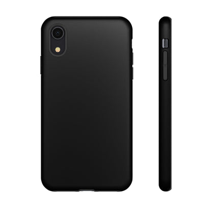 Black Phone Case - for Apple, Samsung, and Google Phones