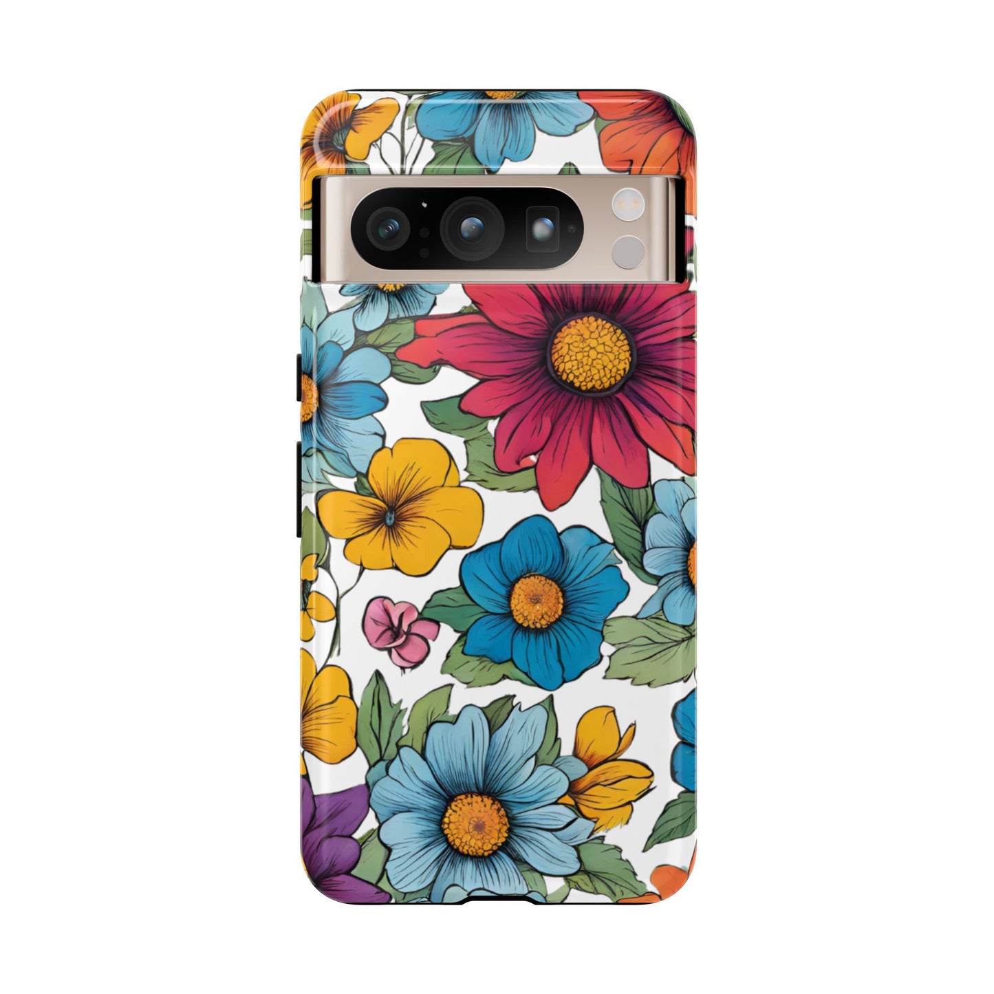 Floral Phone Case - for Apple, Samsung, and Google Phones