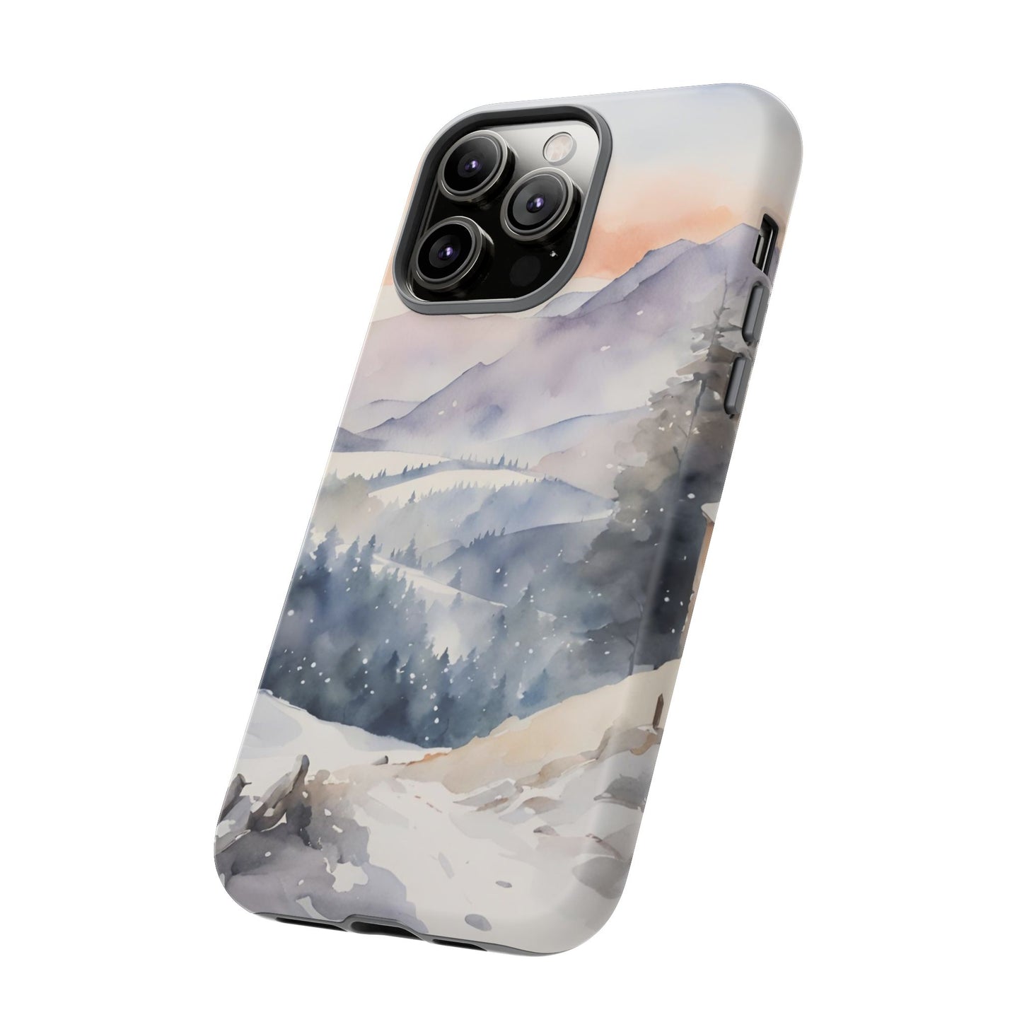 Winter Snowscape Phone Case - for Apple, Samsung, and Google Phones