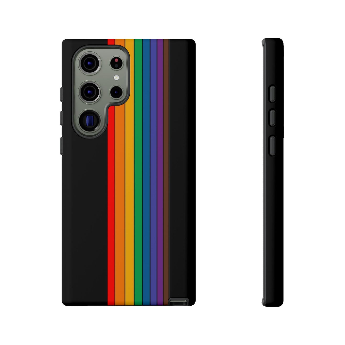 Rainbow Stripe Phone Case - for Apple, Samsung, and Google Phones