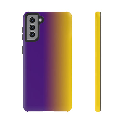 Ombre Purple and Gold Phone Case - for Apple, Samsung, and Google Phones