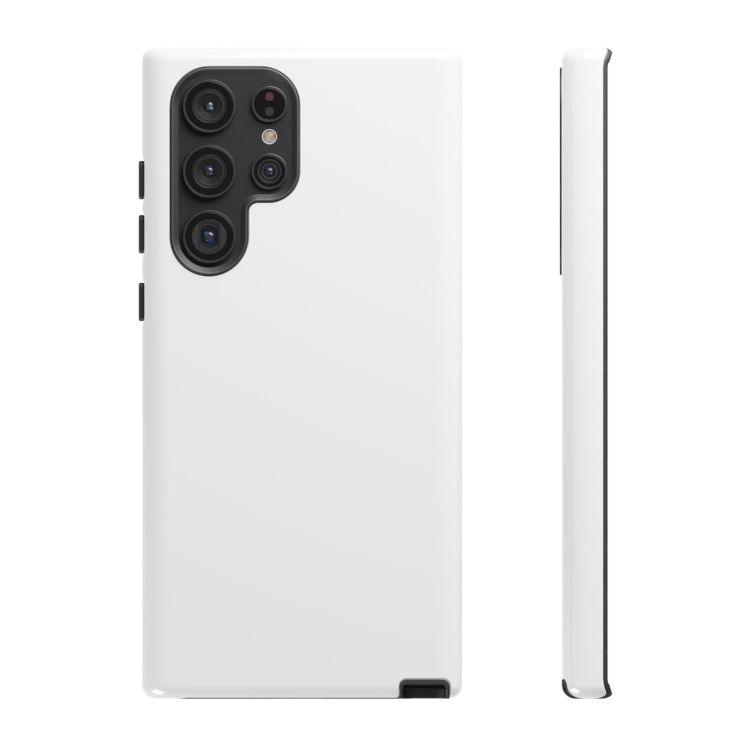 White Phone Case - for Apple, Samsung, and Google Phones