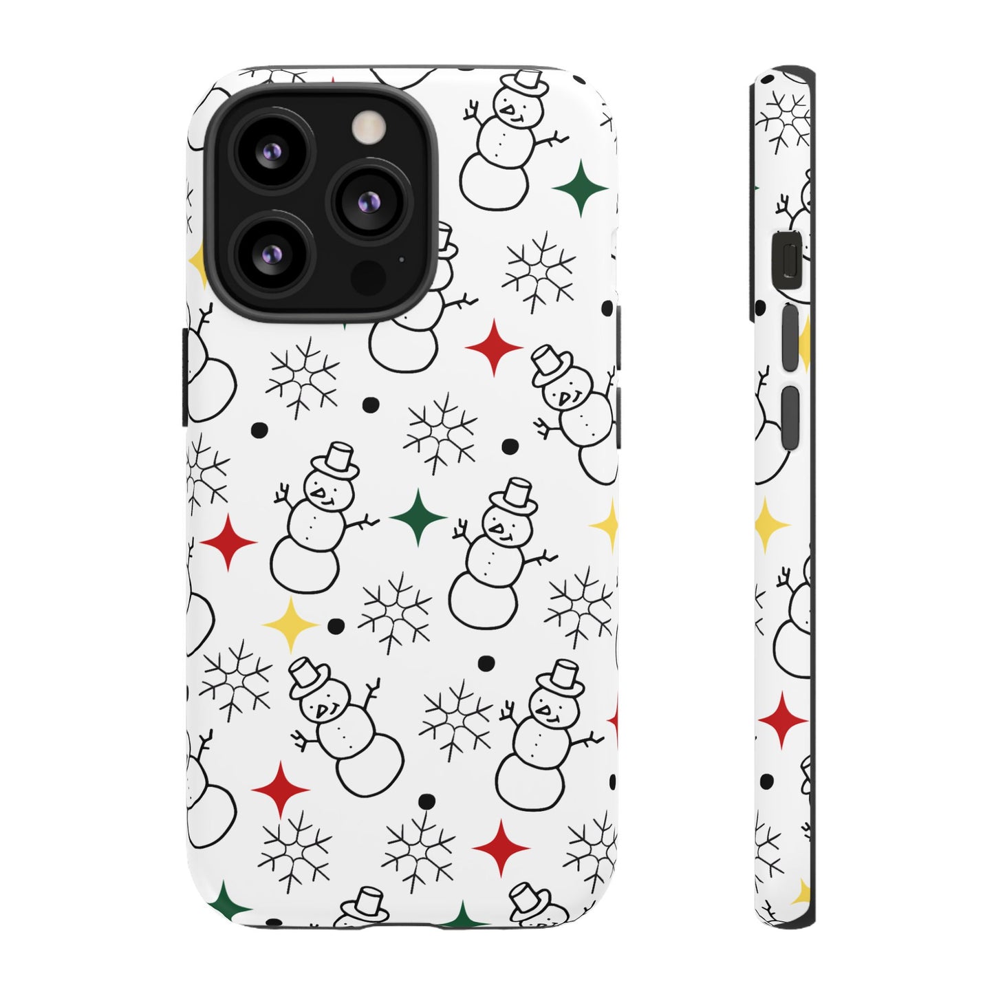 Snowy Sketches Phone Case - for Apple, Samsung, and Google Phones