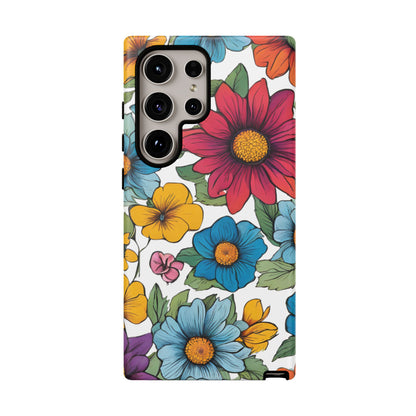 Floral Phone Case - for Apple, Samsung, and Google Phones