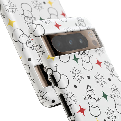 Snowy Sketches Phone Case - for Apple, Samsung, and Google Phones