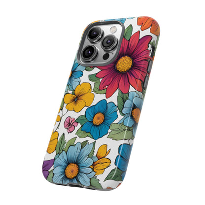 Floral Phone Case - for Apple, Samsung, and Google Phones