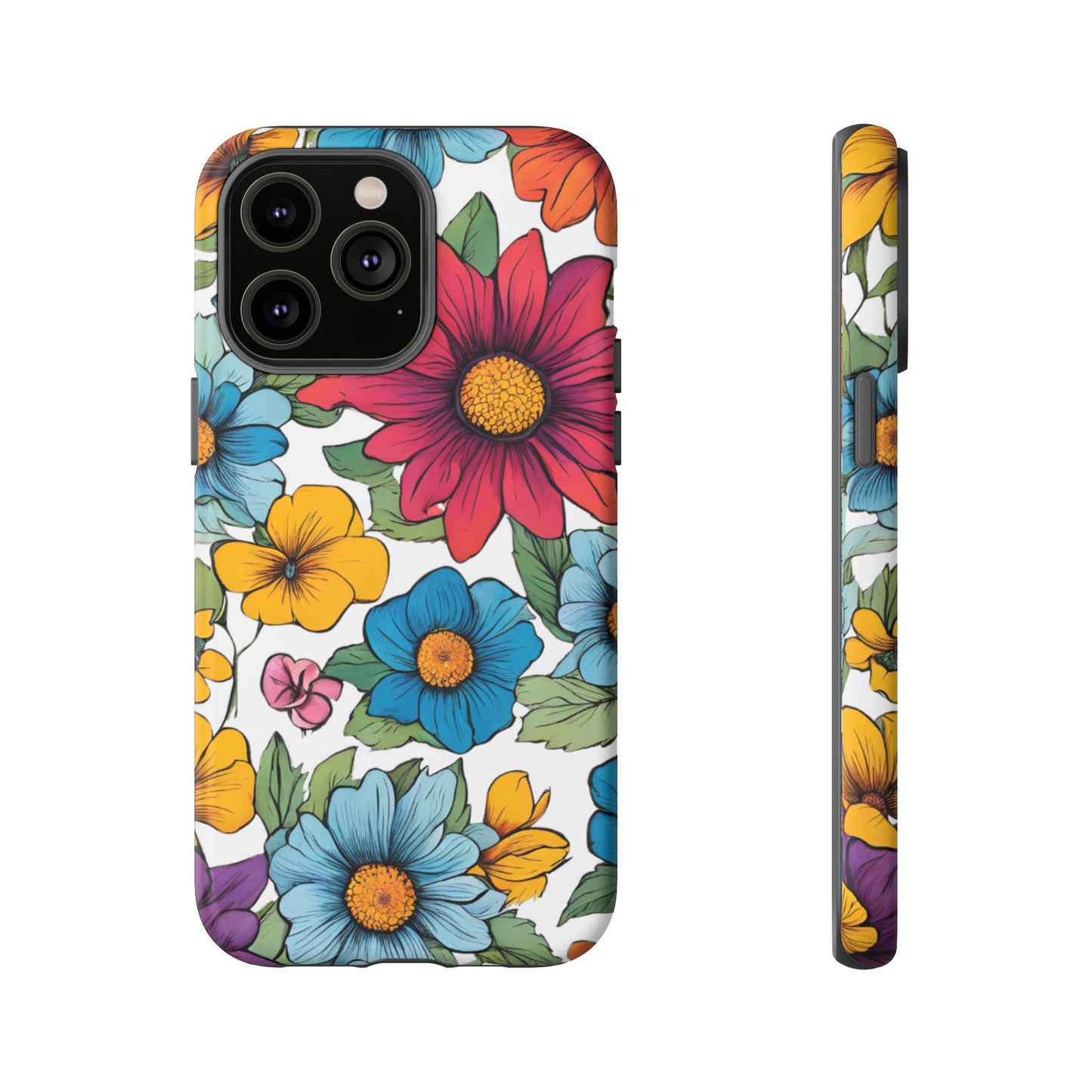 Floral Phone Case - for Apple, Samsung, and Google Phones