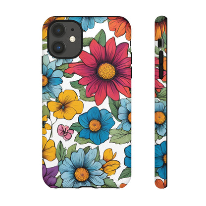 Floral Phone Case - for Apple, Samsung, and Google Phones