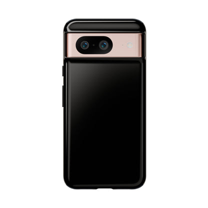 Black Phone Case - for Apple, Samsung, and Google Phones