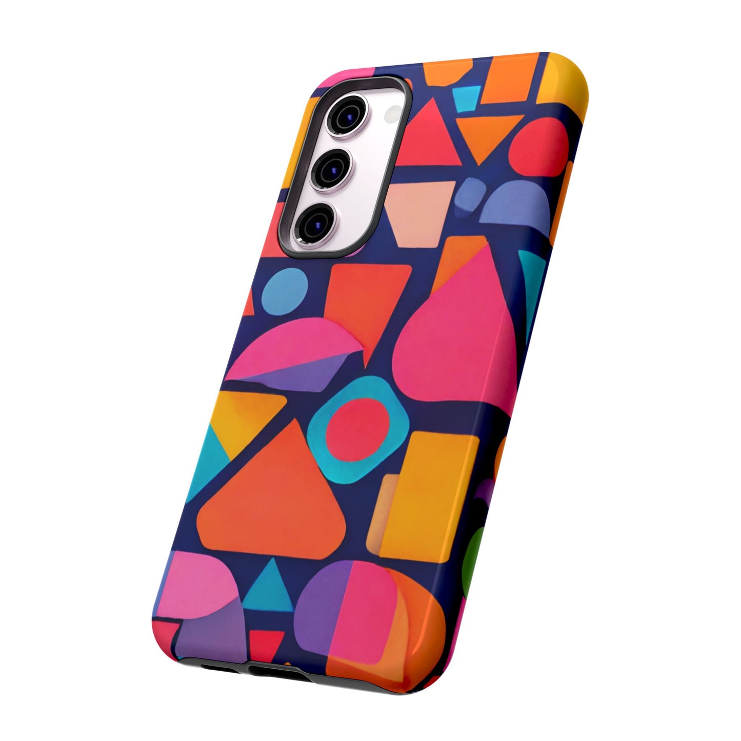 Abstract Geometric Shapes Phone Case - for Apple, Samsung, and Google Phones