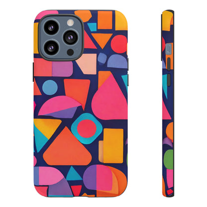 Abstract Geometric Shapes Phone Case - for Apple, Samsung, and Google Phones