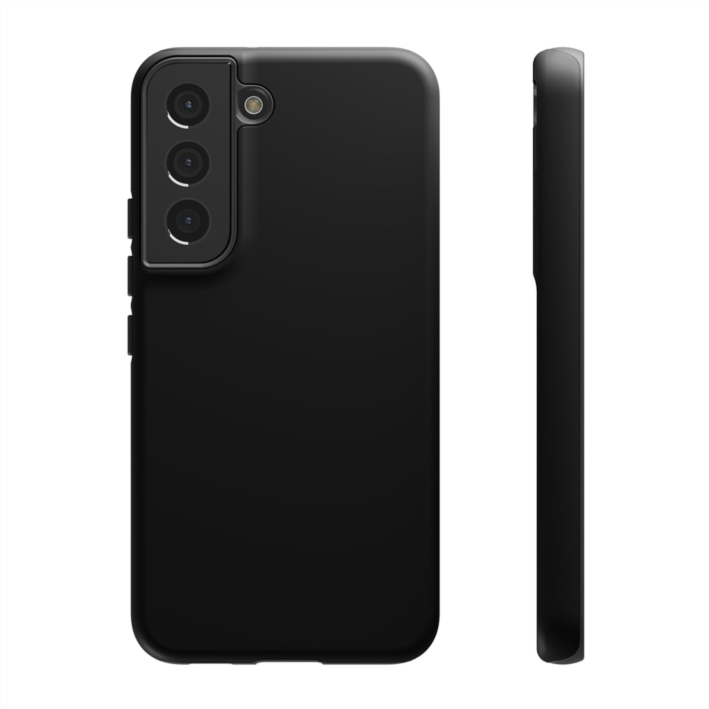 Black Phone Case - for Apple, Samsung, and Google Phones